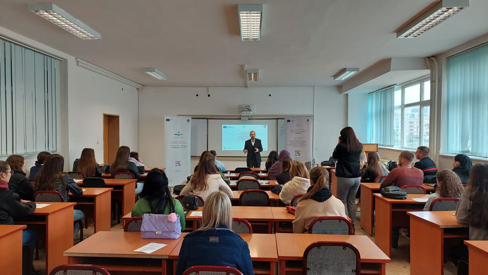 Information Session in University of Gjakova "Fehmi Agani"