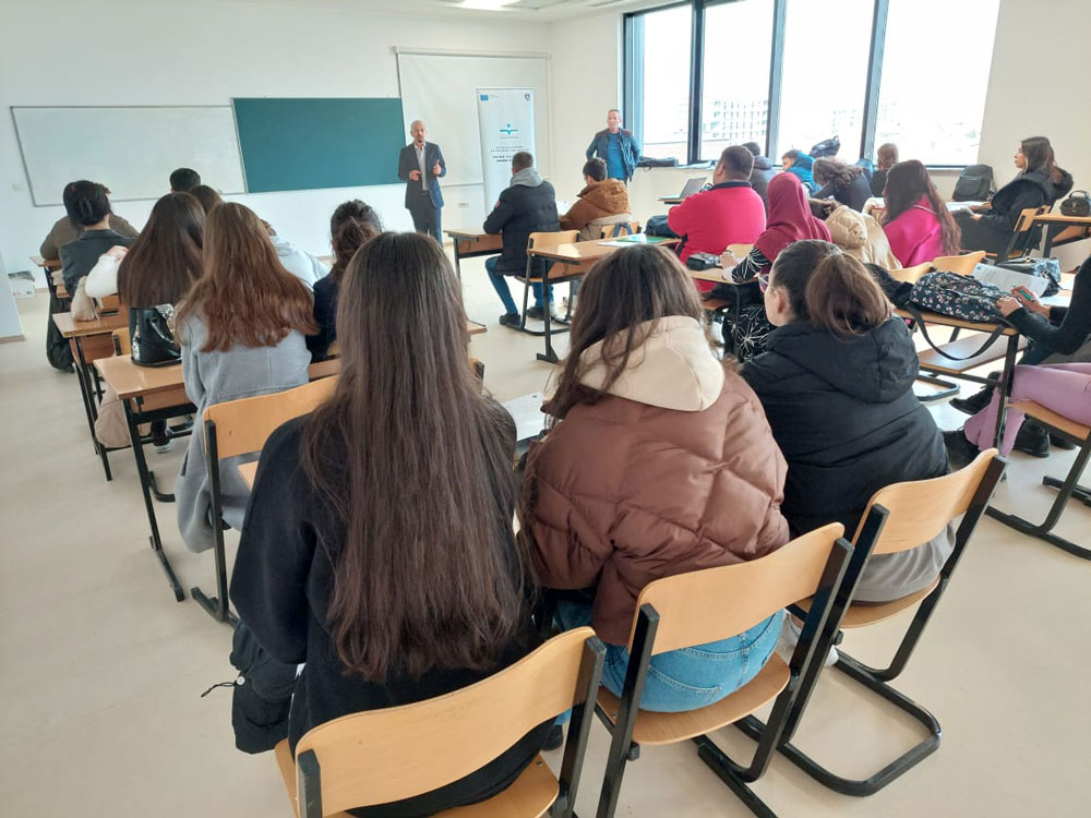 Information Session in the University of Mitrovica "Isa Boletini"